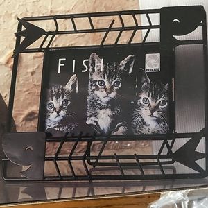 Silver Fish Theme Picture Frame